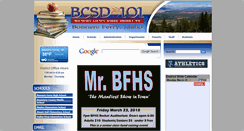 Desktop Screenshot of bcsd101.com